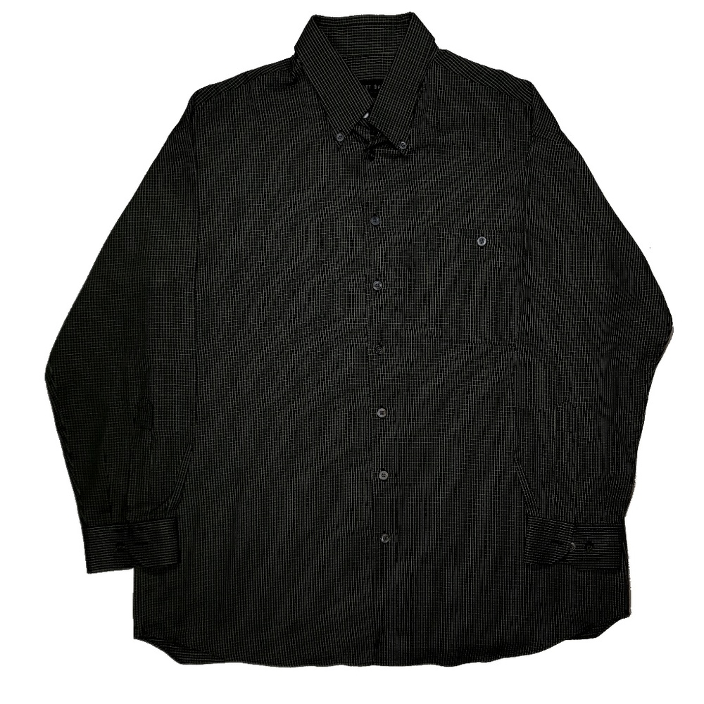 Scott Barber Black Plaid Shirt